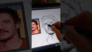 Drawing With Me Pedro Pascal  Sketching