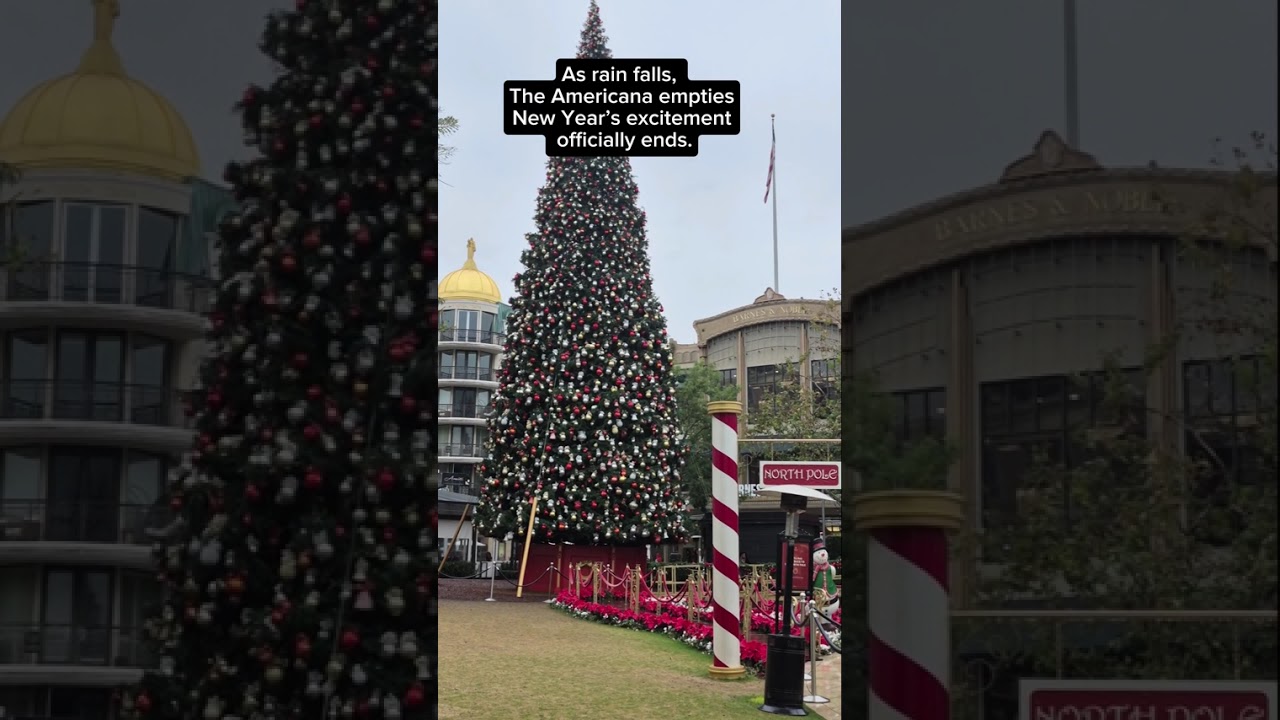 Rainy Goodbye to New Year