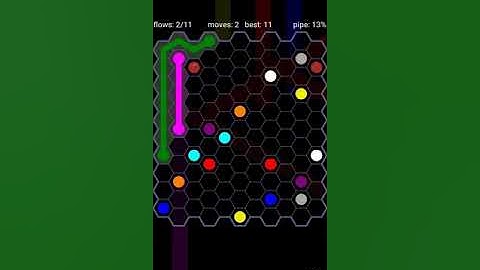 How To Solve Flow Free Hexes 11x11 Mania Level 43 Board Walk Through Solution Walkthrough