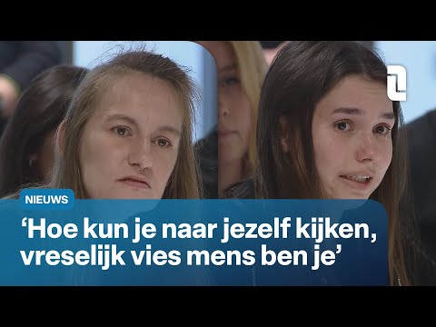 Gemotioneerden Kelly & Naomi praten tegen Donny M. in zaak Gino: 'Jij bent een monster' | L1 Nieuws