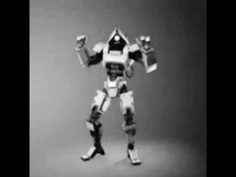 robokevin in bianco e nero