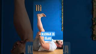🔥 Klizanje za išijas! #fizioterapeut #bolovi #išijas #leđa #hernijadiska