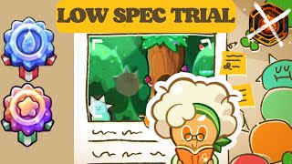 Low Spec Cauliflower Cookie's Trial Normal & Hard Mode [COOKIE RUN OVENBREAK]