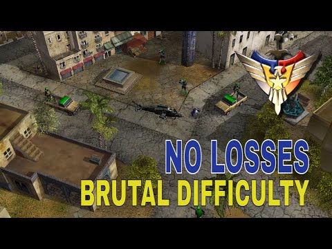 Command and Conquer Generals USA Mission 2 : TREASURE HUNT (BRUTAL Difficulty) NO LOSSES