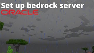 How to setup free 24/7 Minecraft official Bedrock Server on Oracle Cloud Server How To Setup Free 24 7 Forge Modded Minecraft Server On Oracle Cloud