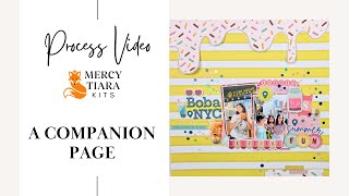 Scrapbooking Process: Boba NYC