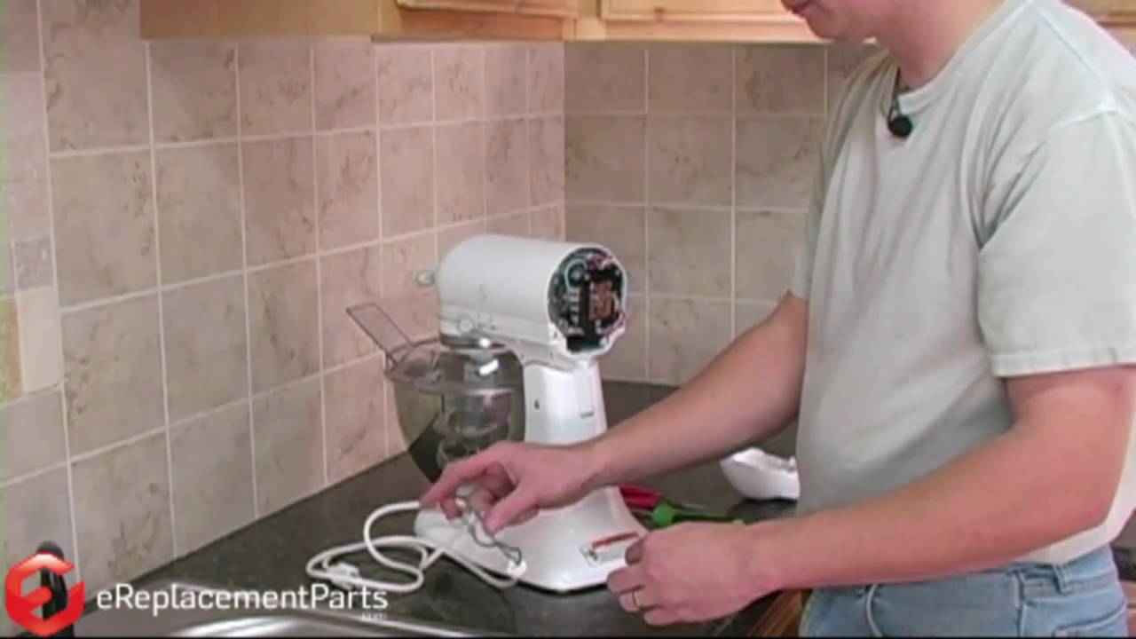 How to Replace the Power Cord on a KitchenAid Stand Mixer 