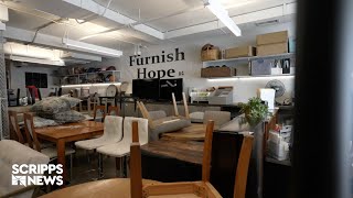 Donated furniture is helping break the cycle of homelessness