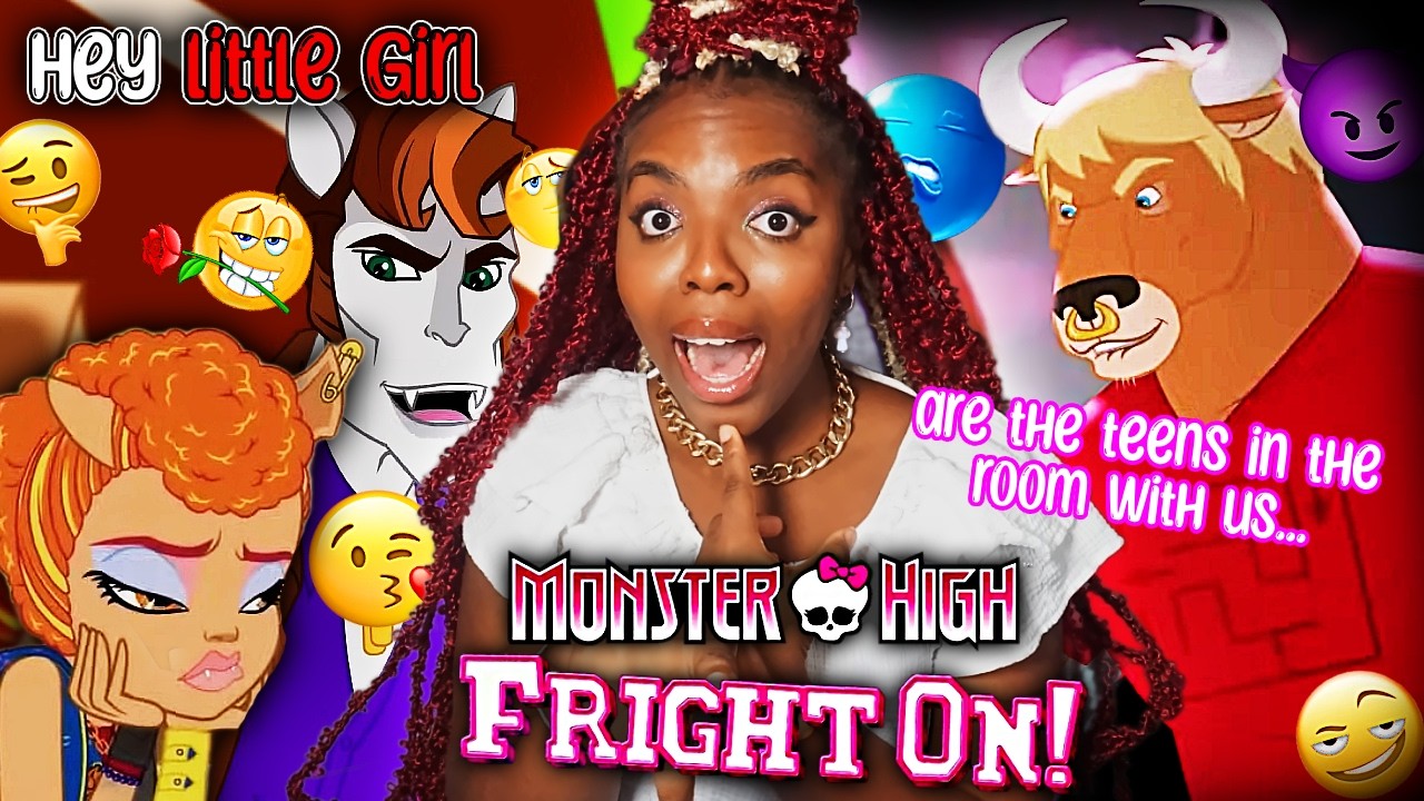 Эти персонажи Monster High выглядят как хищники 😭😭 | (Страх! Первая реакция)