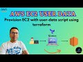 AWS EC2 USER DATA | EC2 User Data using Terraform | Run script of startup EC2 | AWS Basics