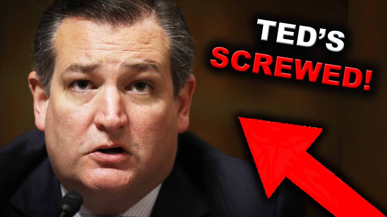 Ted cruz panics... Realizes he's in serious trouble