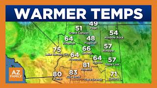 Highs to hit mid-80s in Phoenix this week