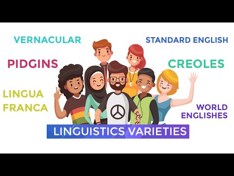 Sociolinguistics | Vernacular, Standard Language, Lingua Franca, Pidgins and Creole