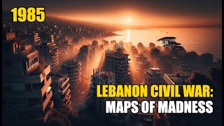 Maps of Madness: Understanding the Factions | The Lebanese Civil War Ep. 17