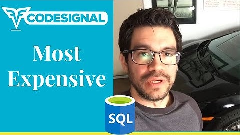 "Most Expensive" - Codesignal #07 - MySQL Solution
