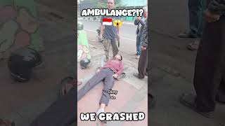 Bandung Road Accident Experience 🚗💥 | What Tourists Must Know Before Driving 🇮🇩 #fypindonesia #fyp