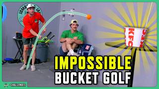We Played 2v2 Bucket Golf… but with KFC Buckets