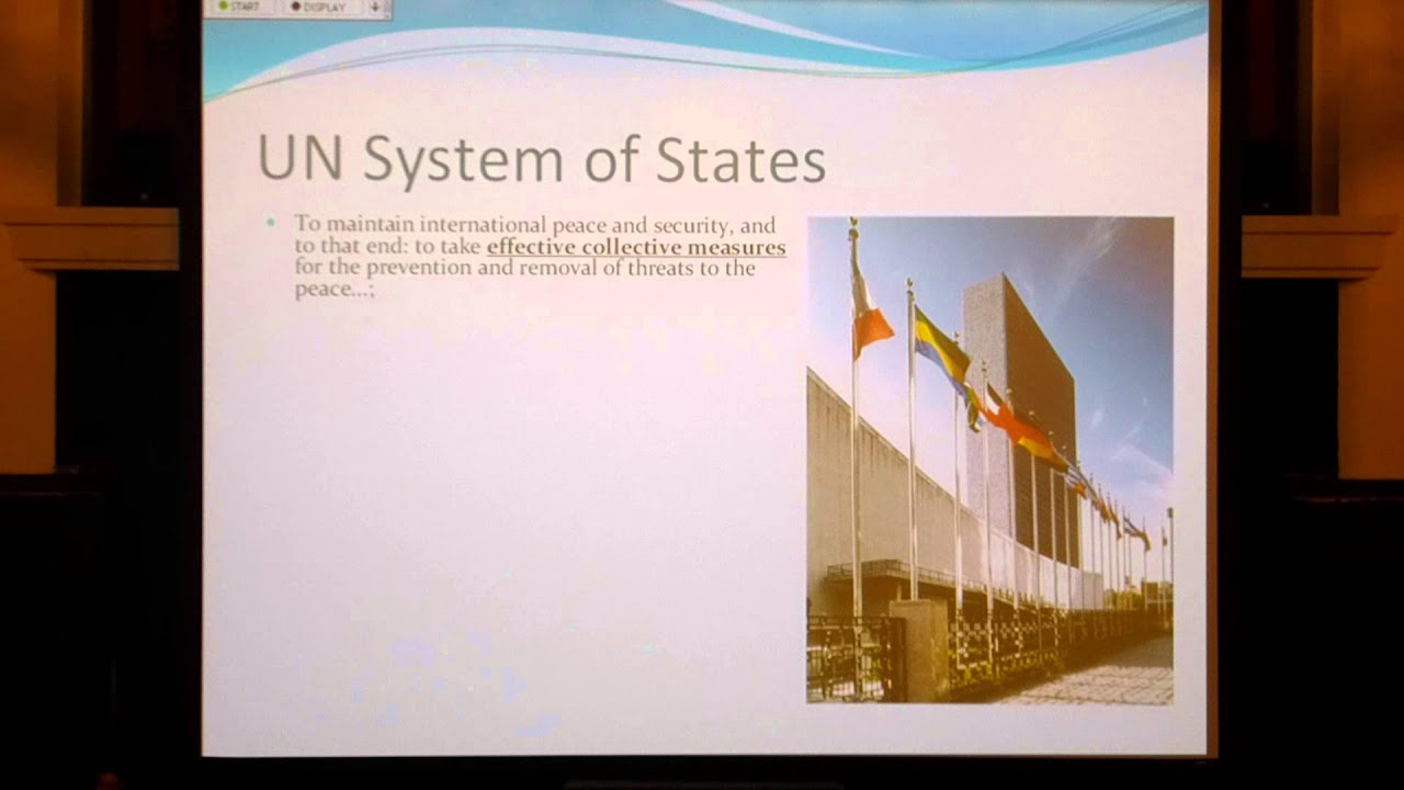 Political Science lecture: Global Governance (part 1)