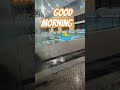 “Subah ka paani = fresh mind & strong body 💪”#swimming #pool