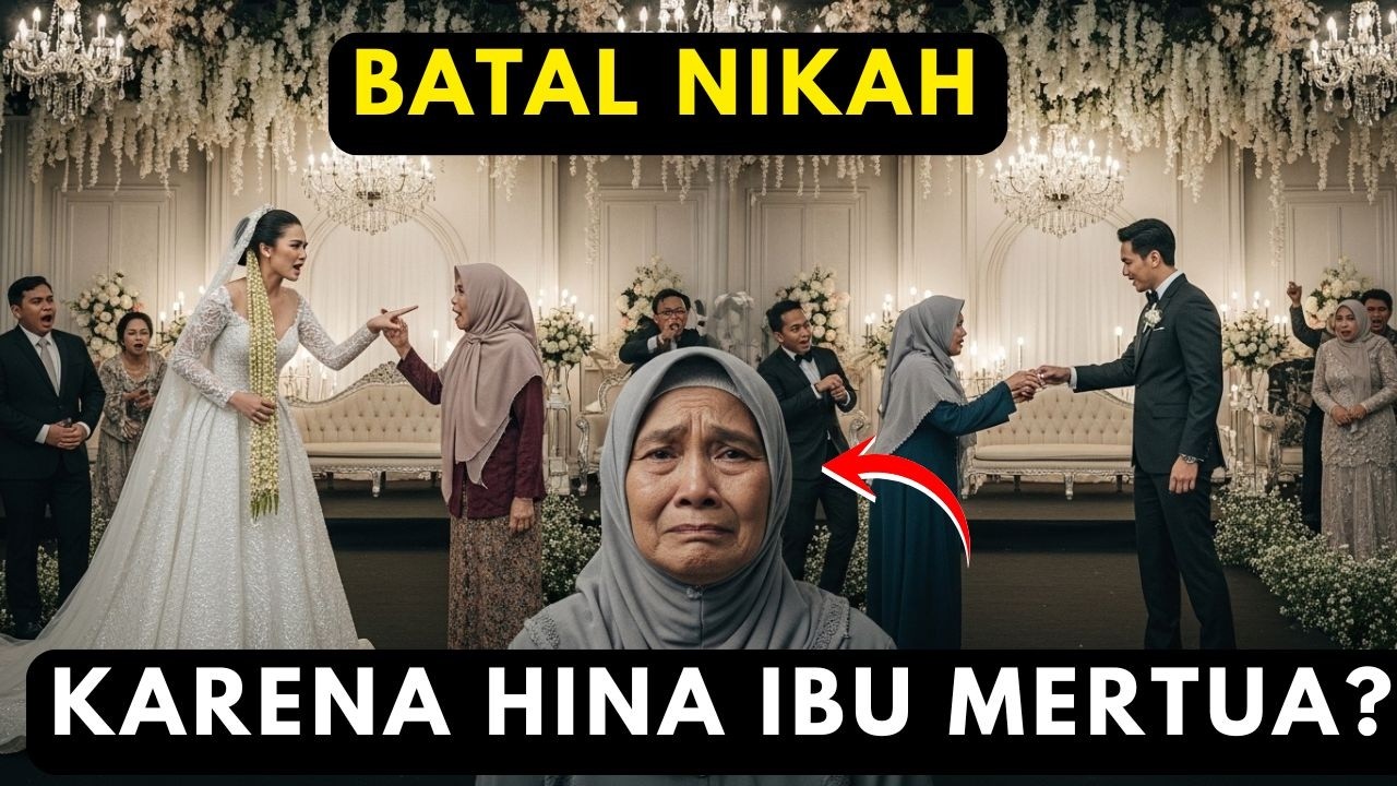 BATAL NIKAH! CEO SULTAN Pilih Ibunya yang Lusuh Daripada Istri Kaya yang Durhaka
