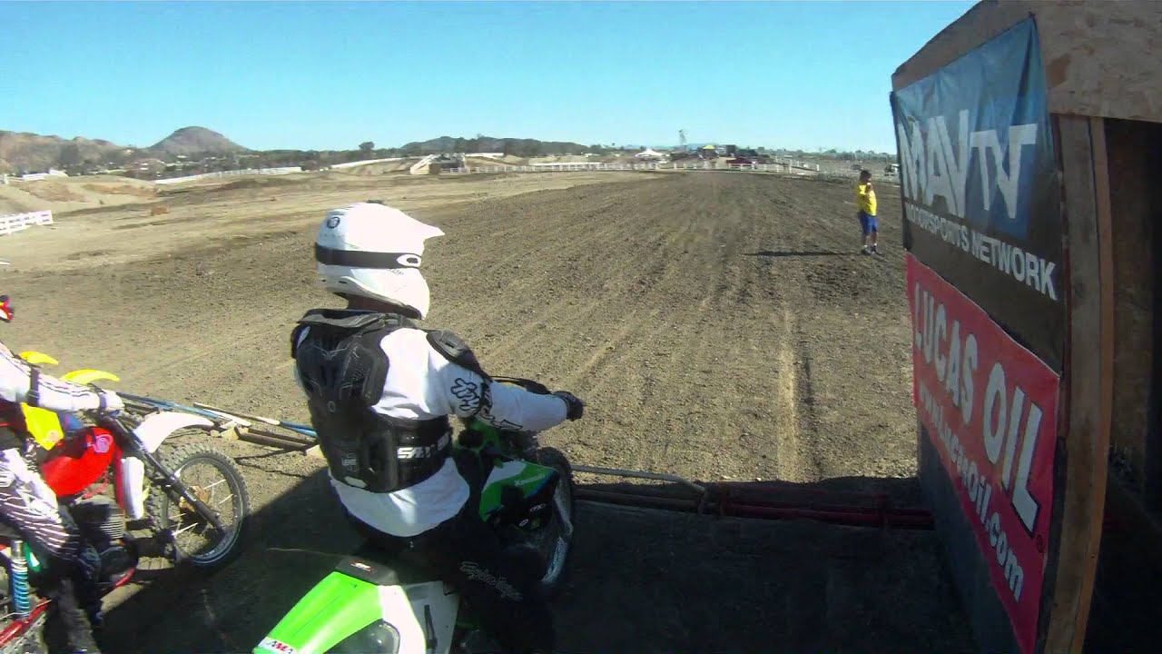CALVMX 2-6-16 at Lake Elsinore Motocross Track, Race 5, Moto 2 - YouTube