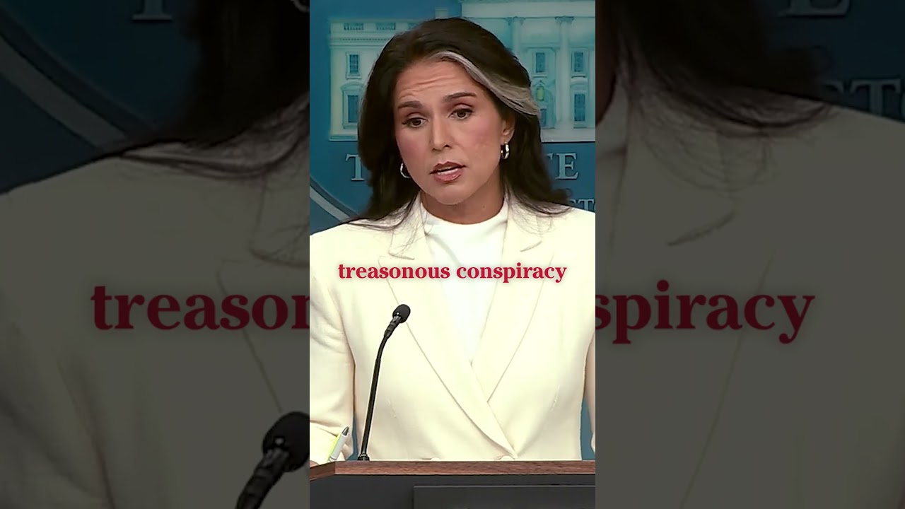 🚨 Tulsi says Obama launched a “years-long coup” against Americans & Trump