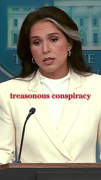 🚨 Tulsi says Obama launched a “years-long coup” against Americans & Trump