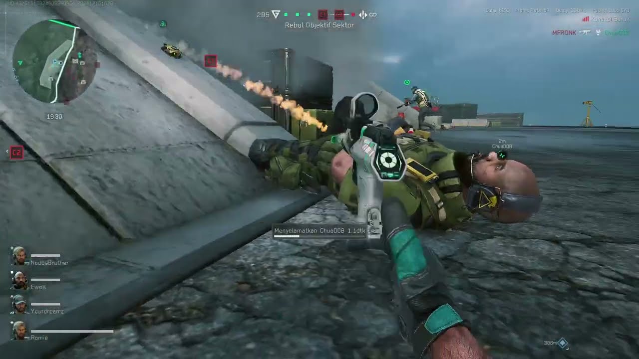 GAMEPLAY Delta Force Vector MEDIC RX580 8GB i3 12 100f 16GB RAM SSD