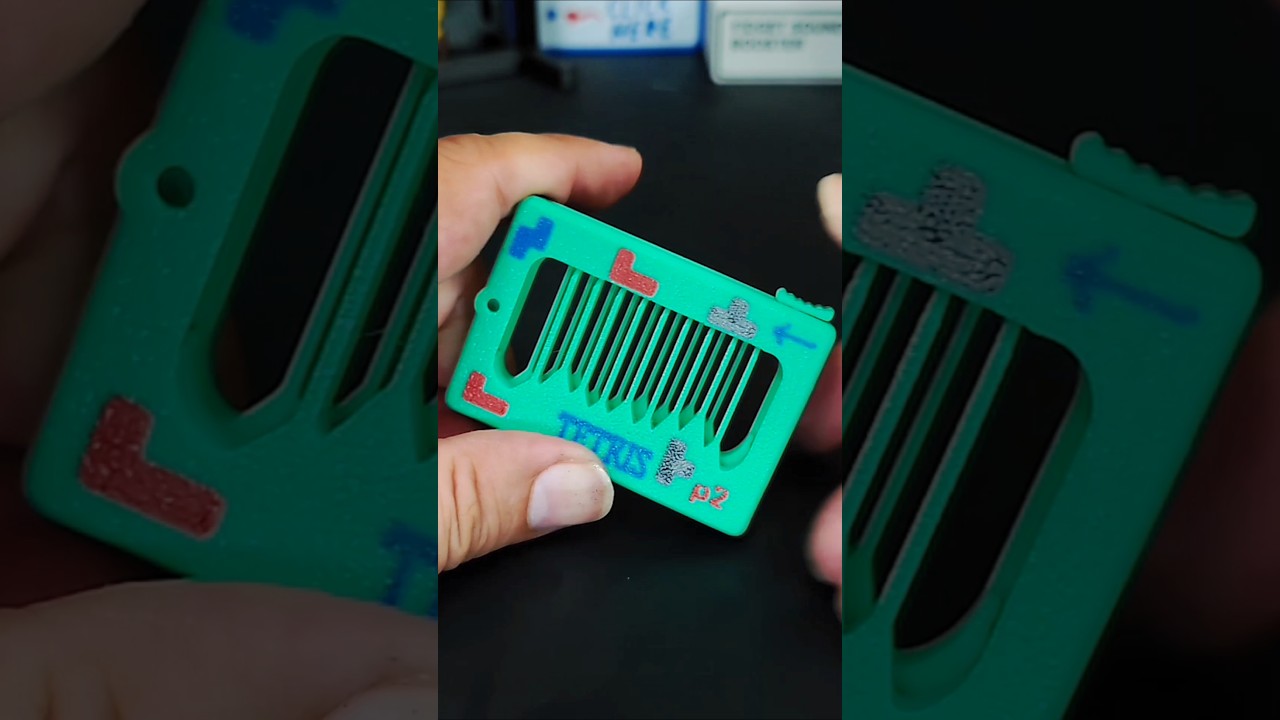 Эта 3D-печать играет музыку из Tetris! 🎶🇷🇺