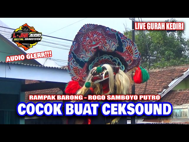 L-JHA AUDIO | Rampak Barong Jaranan ROGO SAMBOYO PUTRO Live Gurah Kediri 2024 class=