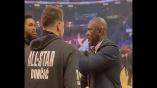 Celebrity Karl-Anthony Towns shares the story behind the viral tweet of him and Michael Jordan Profile