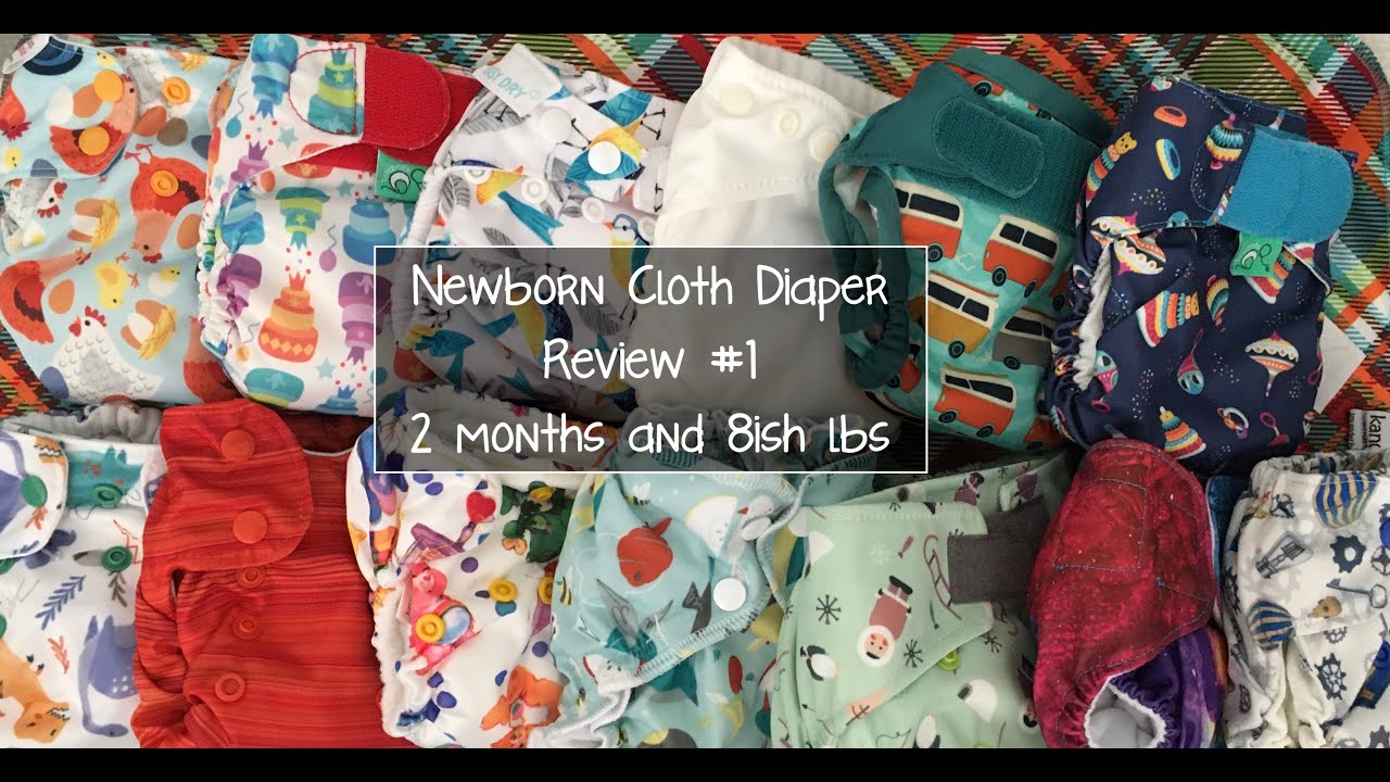 Newborn Cloth Diaper Review 1 12 Different Brands! March 2020