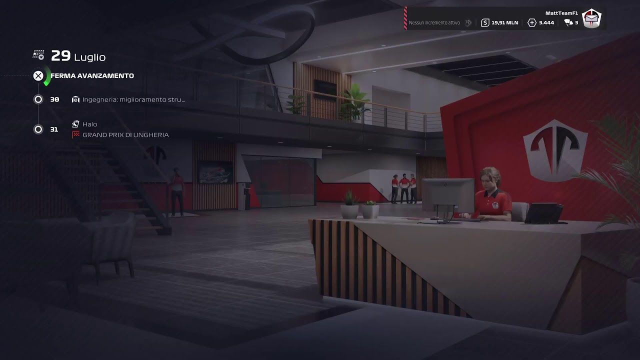 F1 25 carriera Scuderia