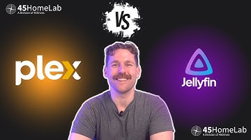 45HomeLab - Plex vs Jellyfin: Which Should YOU Choose?