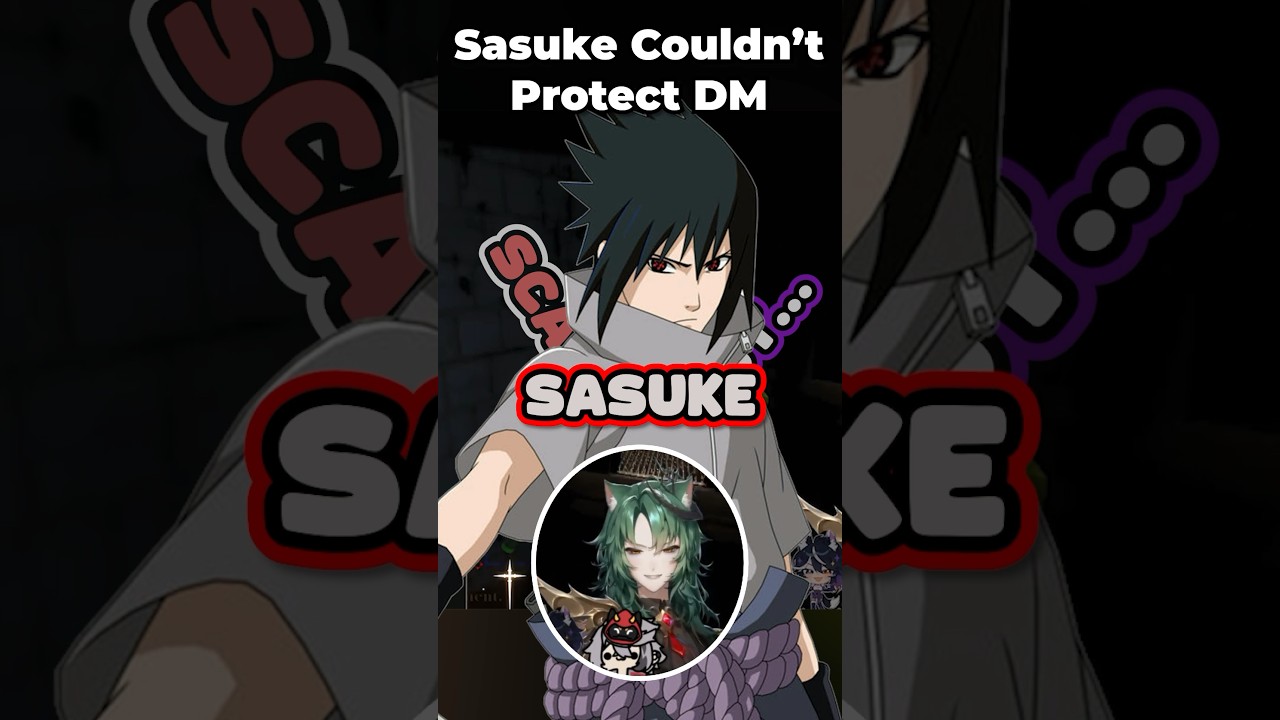 Even Sasuke can’t save the company… #vtuber #catgirl #girldm