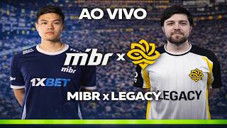 AOVIVO com Liminha!  MIBR x LEGACY PGL BUCHAREST CS!