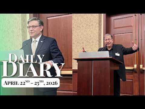 My Daily Diary for April 22nd - 25th, 2026!