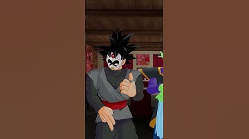 BLACK GOKU Y ZAMASU VISITAN EL MCVEGETA, GOKU QUE HACES????