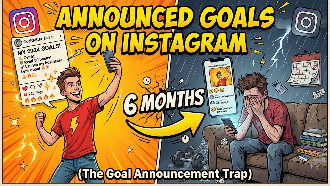 He Announced His Goals on Instagram | 6 Months Later, He Regretted Everything