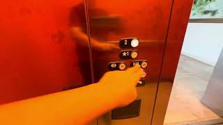2014 ThyssenKrupp Endura Hydraulic Elevator at Golden Gate Plaza, Industry CA