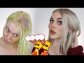 5 MIN Fix To Remove Yellow Bleached Hair INSANE RESULTS  | Evelina Forsell