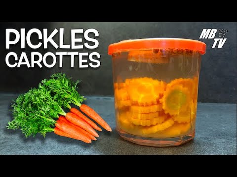 Pickles de carottes - Fiche recette illustrée - Meilleur du Chef