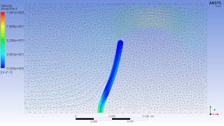 2-way FSI for a Hyperelastic Flap Including Dynamic Remeshing
