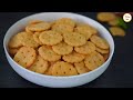 Salt Crackers/ Salt Cookies (Eggless & Without Butter) Recipe by Tiffin Box | Soda Saltine Crackers