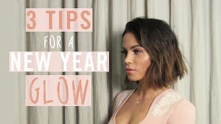 3 Beauty Tips To Glow In The New Year Hollywood Glam Squad New Years Make-Up Tutorial