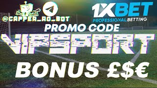 Official 1xBet promo code 2023. Best free bonus code 1xBet for registration. screenshot 5