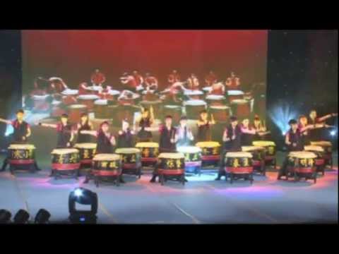 二十四节令鼓表演《鼟饗》Student nights drum performance