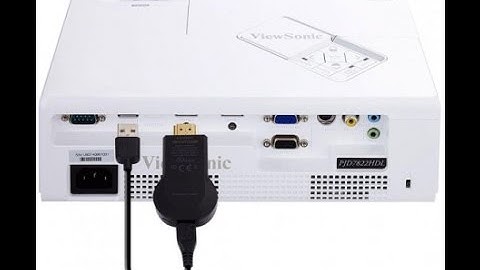 Easy outdoor cinema with Chromecast plugged directly into a projector