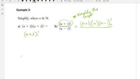 Introducing Permutations and Factorial Notation
