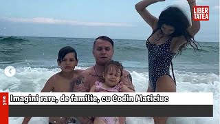 Imagini rare, de familie, cu Codin Maticiuc. Iubita actorului și cei doi copii ai lor sunt...